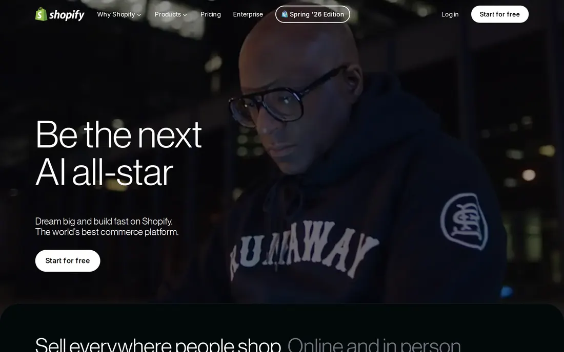 shopify.com original screenshot