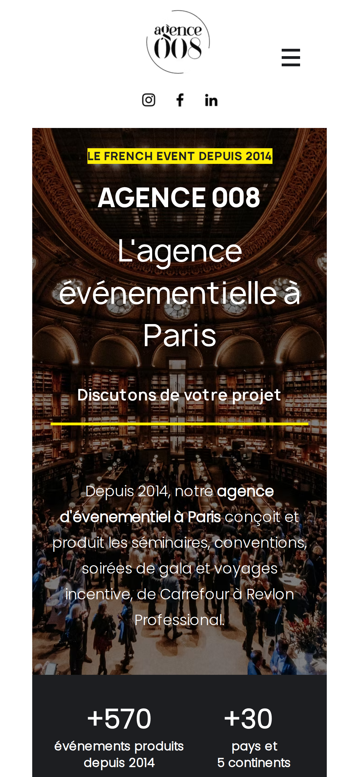 agence008.com mobile