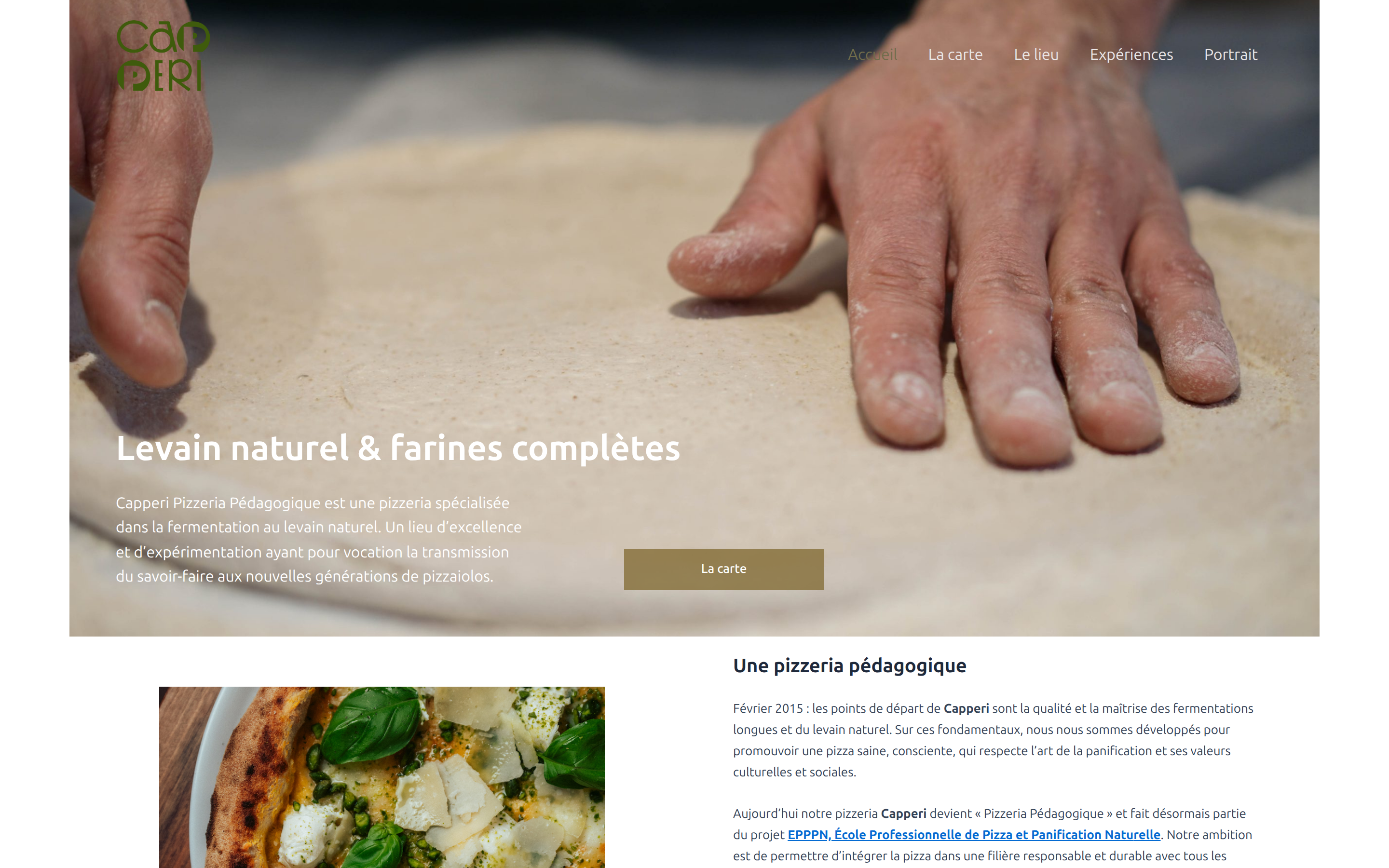 capperi.fr desktop