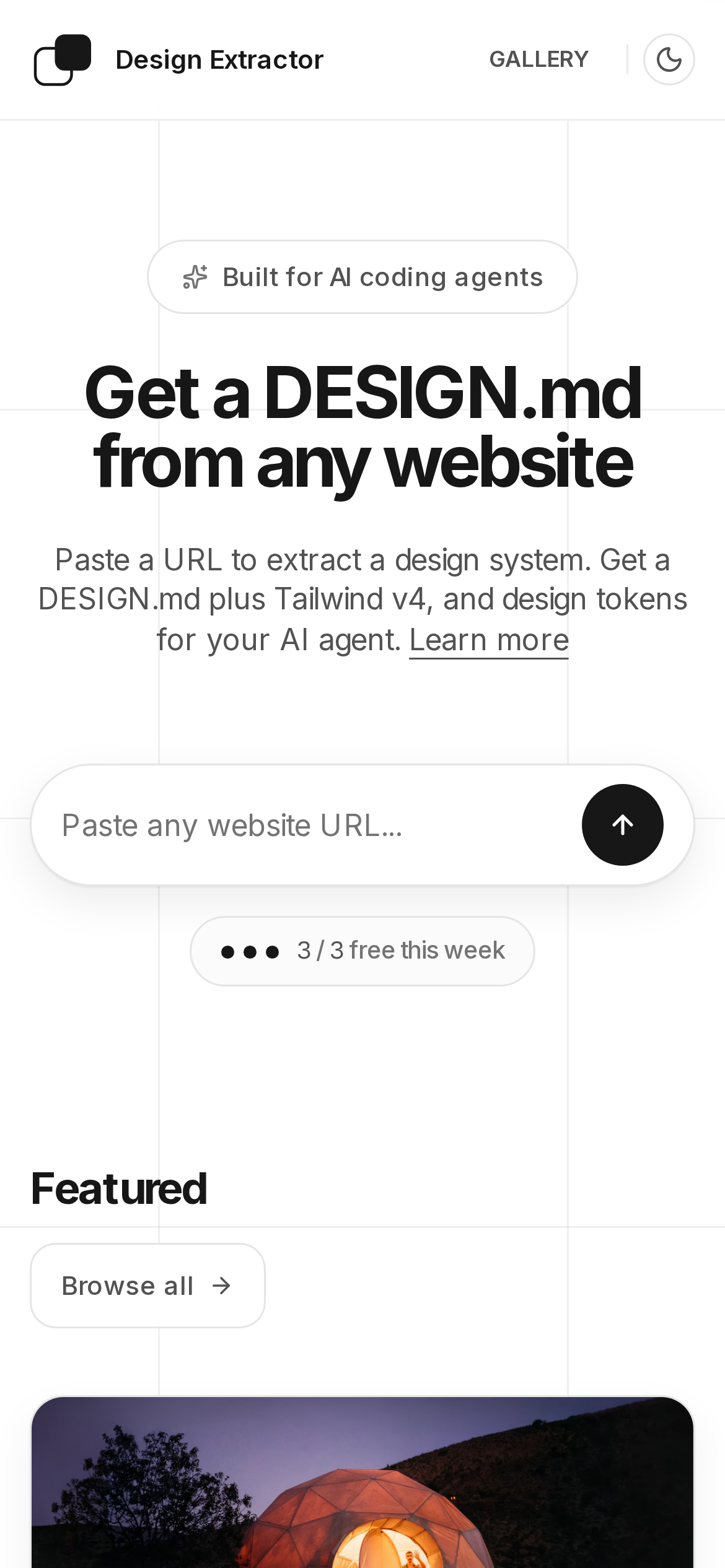 design-extractor.com mobile