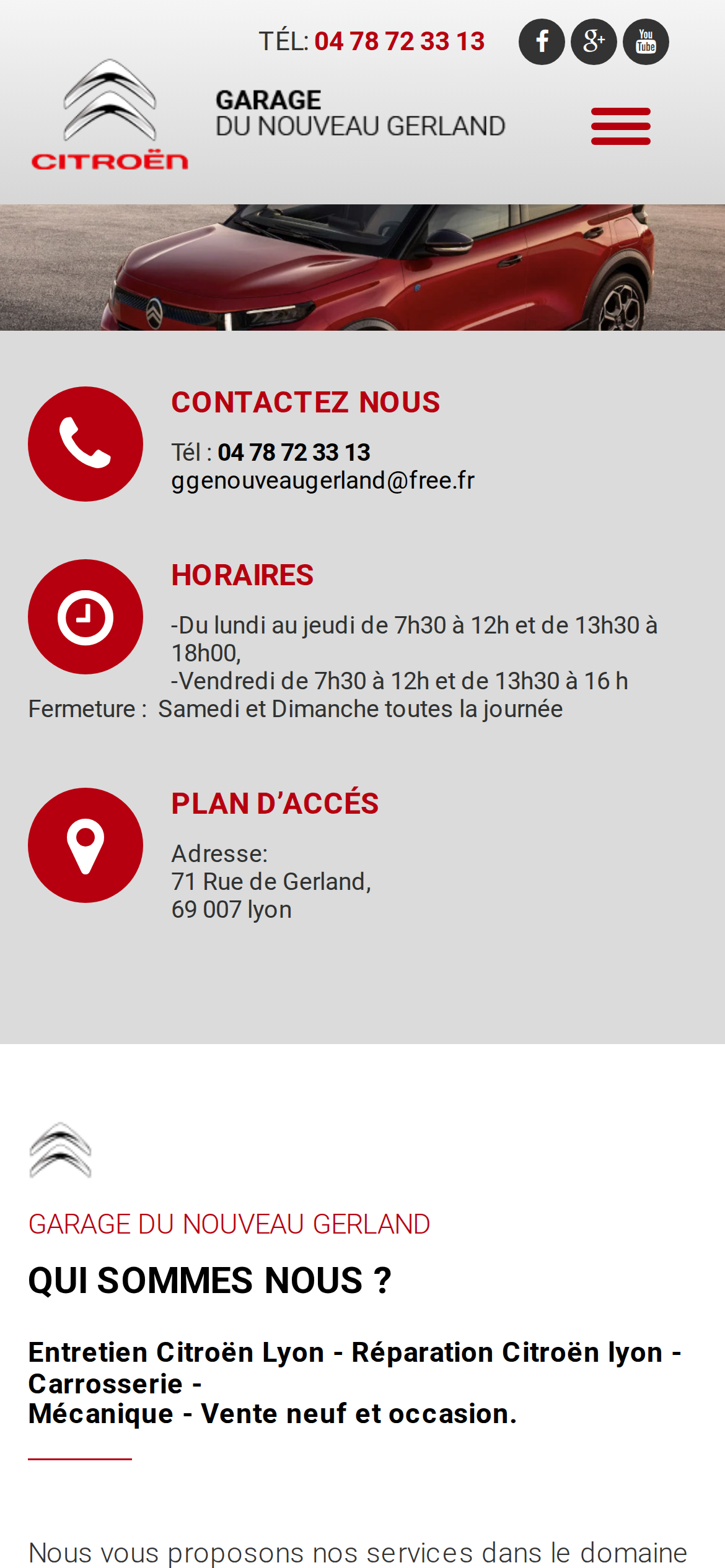 garage-nouveau-gerland.com mobile