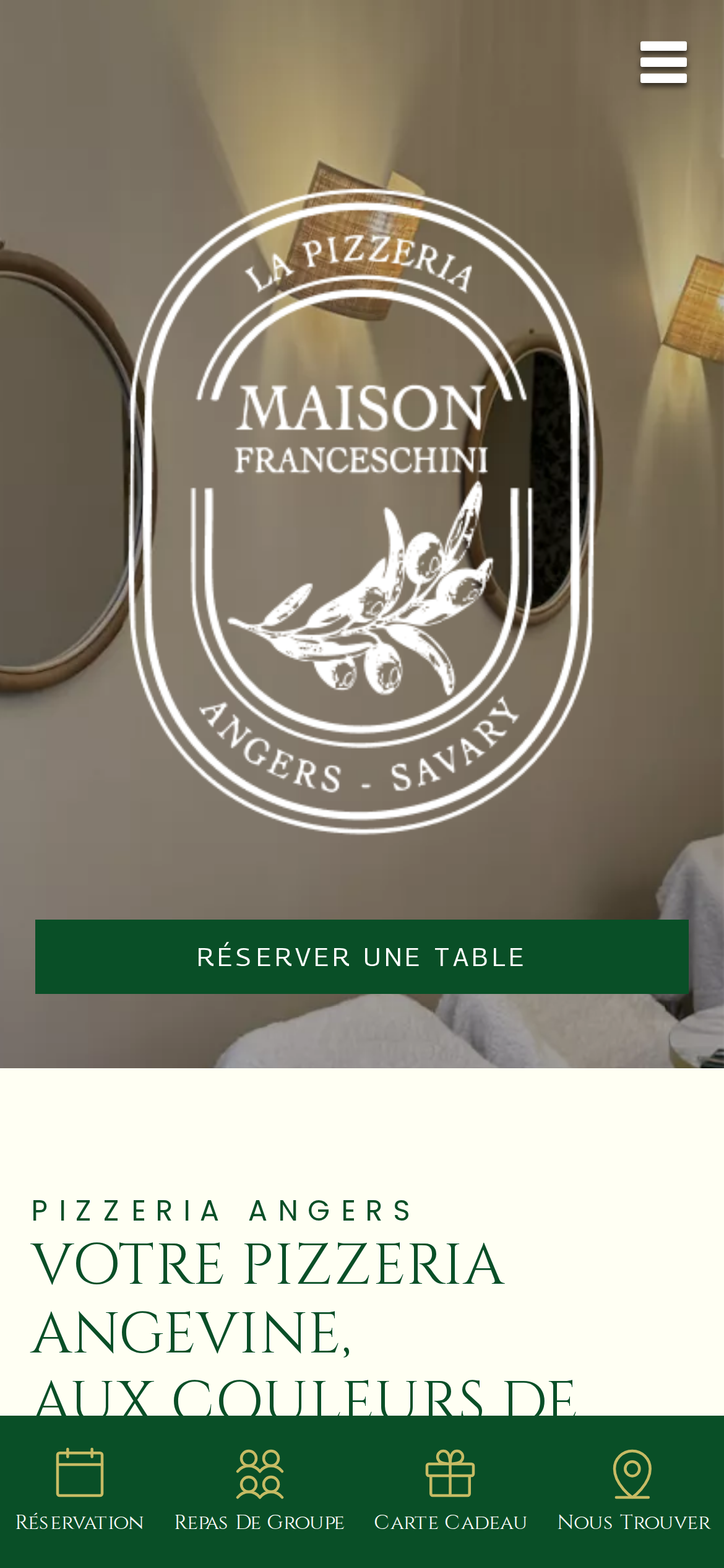 la-pizzeria-franceschini-restaurant-angers.fr mobile